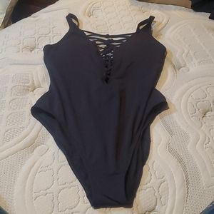 Black bathing suit